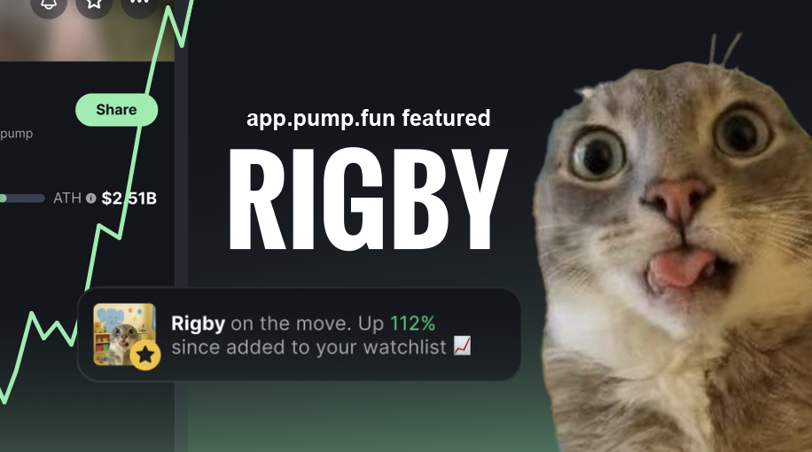 app.pump.fun featured — RIGBY